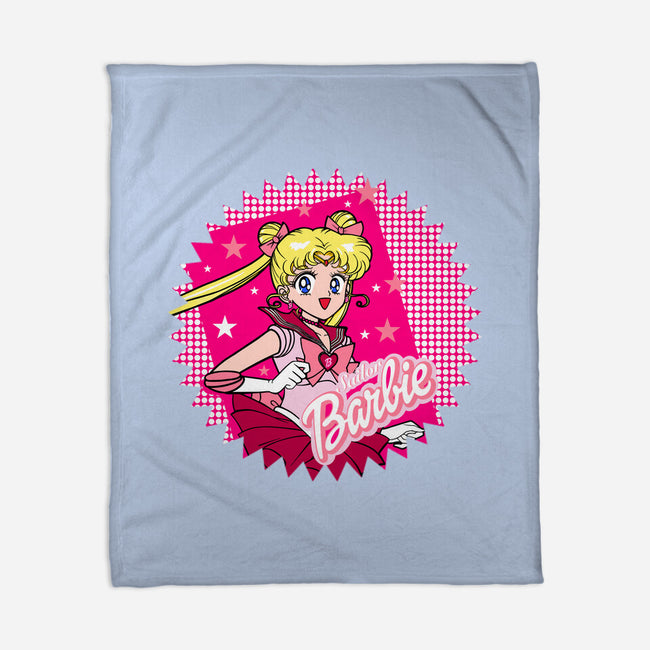 Sailor Barbie-None-Fleece-Blanket-Millersshoryotombo