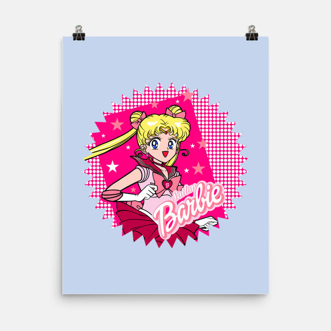 Sailor Barbie-None-Matte-Poster-Millersshoryotombo