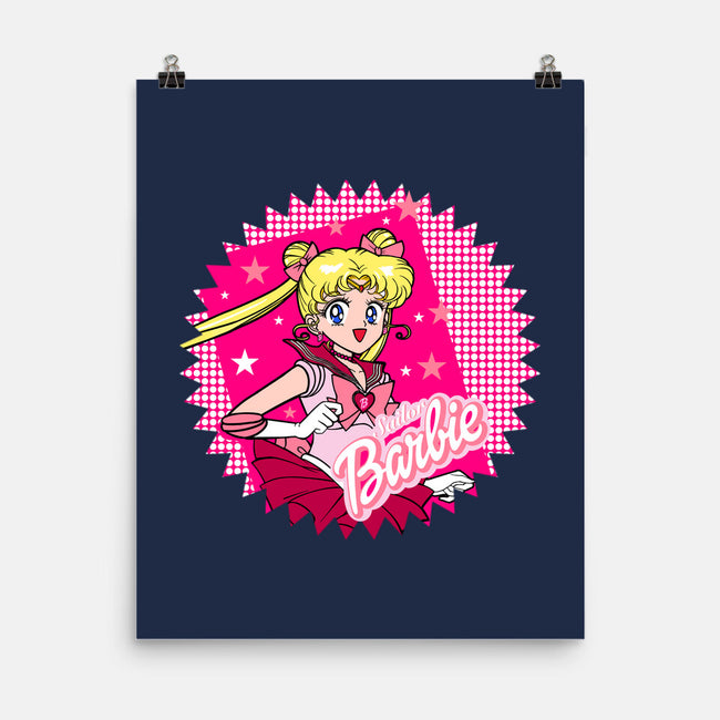 Sailor Barbie-None-Matte-Poster-Millersshoryotombo