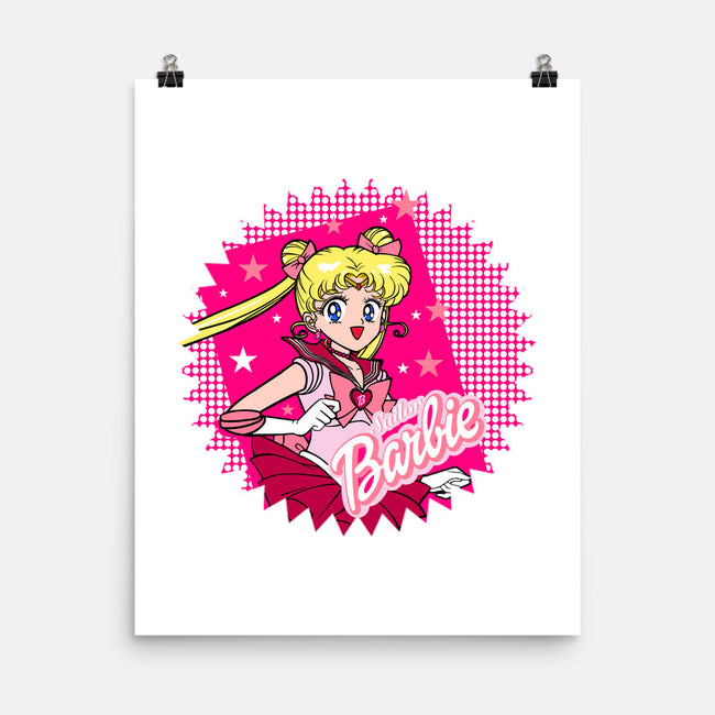 Sailor Barbie-None-Matte-Poster-Millersshoryotombo