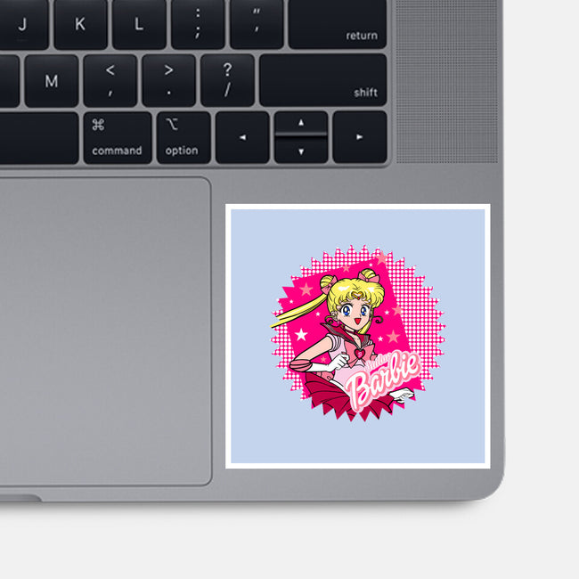 Sailor Barbie-None-Glossy-Sticker-Millersshoryotombo