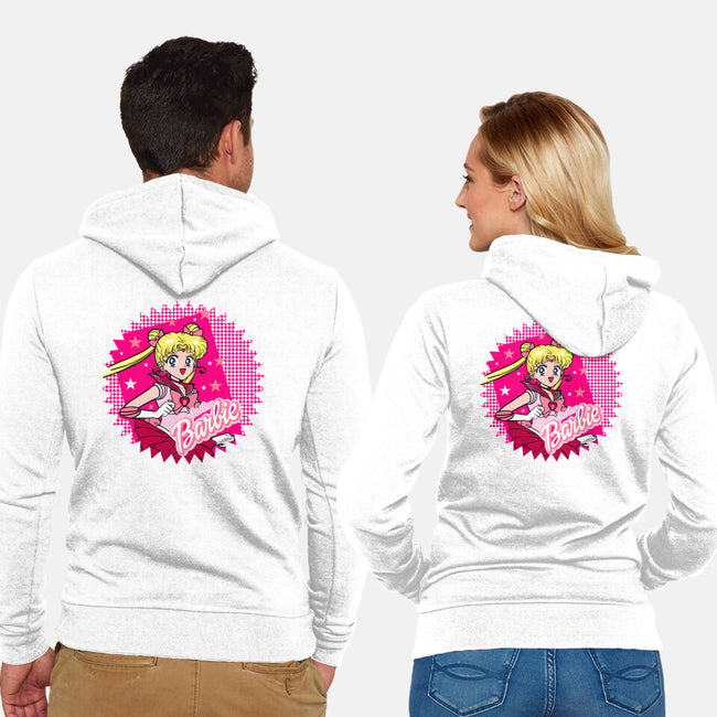 Sailor Barbie-Unisex-Zip-Up-Sweatshirt-Millersshoryotombo