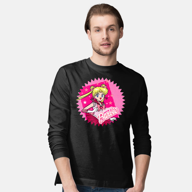 Sailor Barbie-Mens-Long Sleeved-Tee-Millersshoryotombo