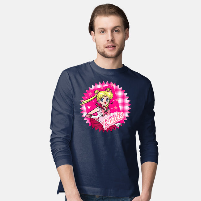 Sailor Barbie-Mens-Long Sleeved-Tee-Millersshoryotombo