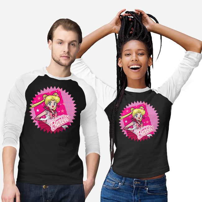 Sailor Barbie-Unisex-Baseball-Tee-Millersshoryotombo