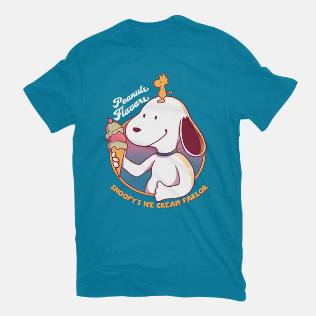 Ice Cream Parlor-Unisex-Basic-Tee-leepianti