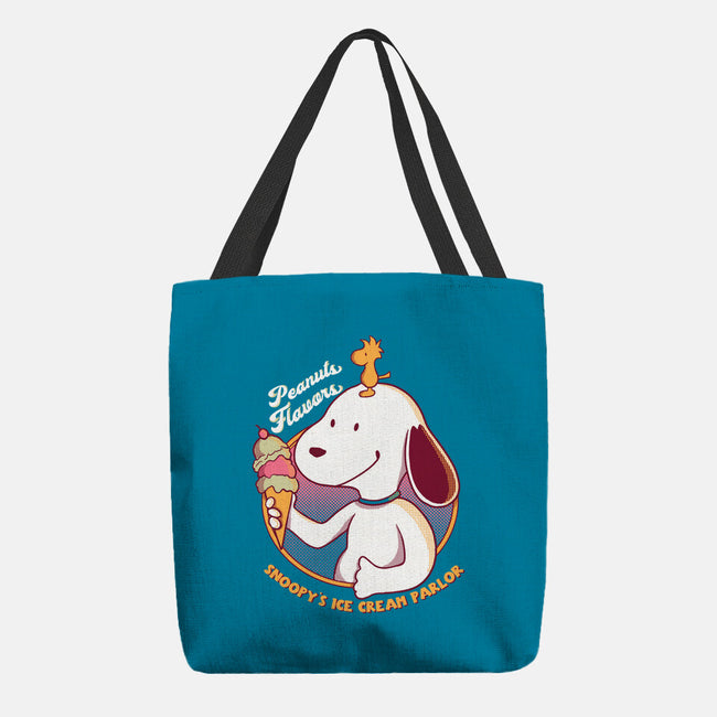 Ice Cream Parlor-None-Basic Tote-Bag-leepianti