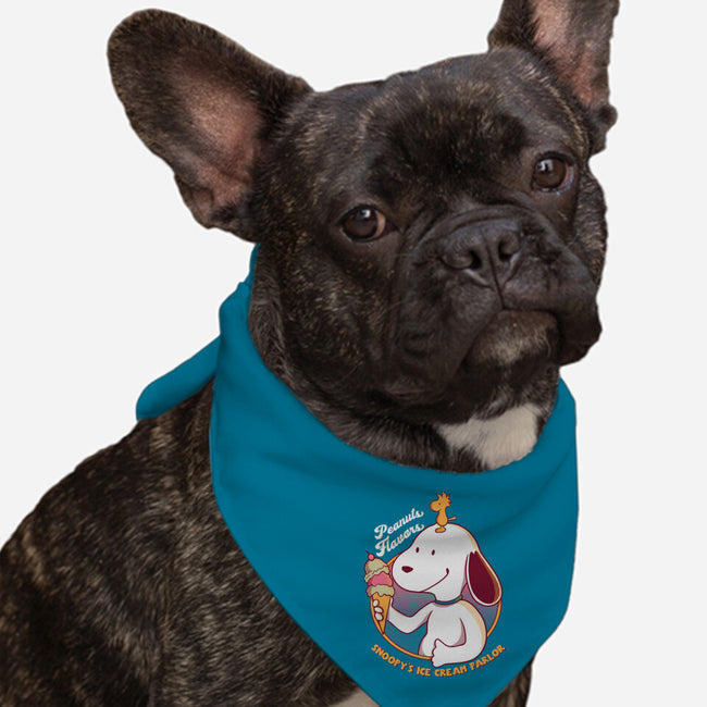 Ice Cream Parlor-Dog-Bandana-Pet Collar-leepianti