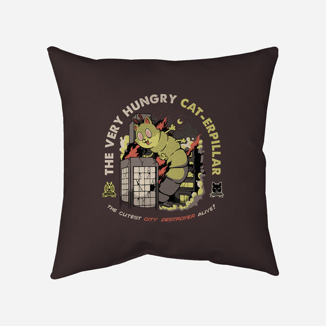 A Very Hungry Cat-erpillar-None-Removable Cover w Insert-Throw Pillow-tobefonseca