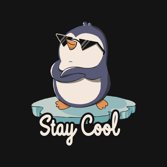 Stay Cool Funny Penguin-None-Non-Removable Cover w Insert-Throw Pillow-tobefonseca