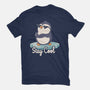 Stay Cool Funny Penguin-Unisex-Basic-Tee-tobefonseca