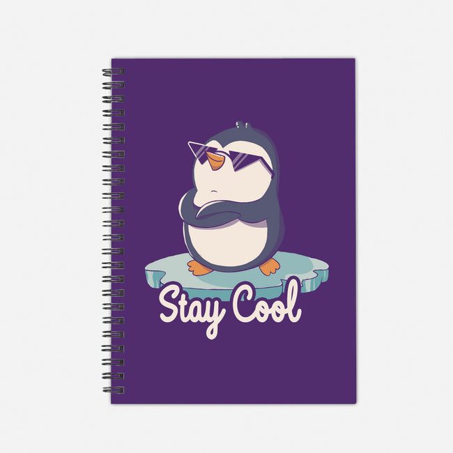 Stay Cool Funny Penguin-None-Dot Grid-Notebook-tobefonseca