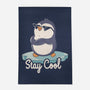 Stay Cool Funny Penguin-None-Indoor-Rug-tobefonseca