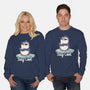 Stay Cool Funny Penguin-Unisex-Crew Neck-Sweatshirt-tobefonseca