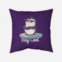 Stay Cool Funny Penguin-None-Non-Removable Cover w Insert-Throw Pillow-tobefonseca