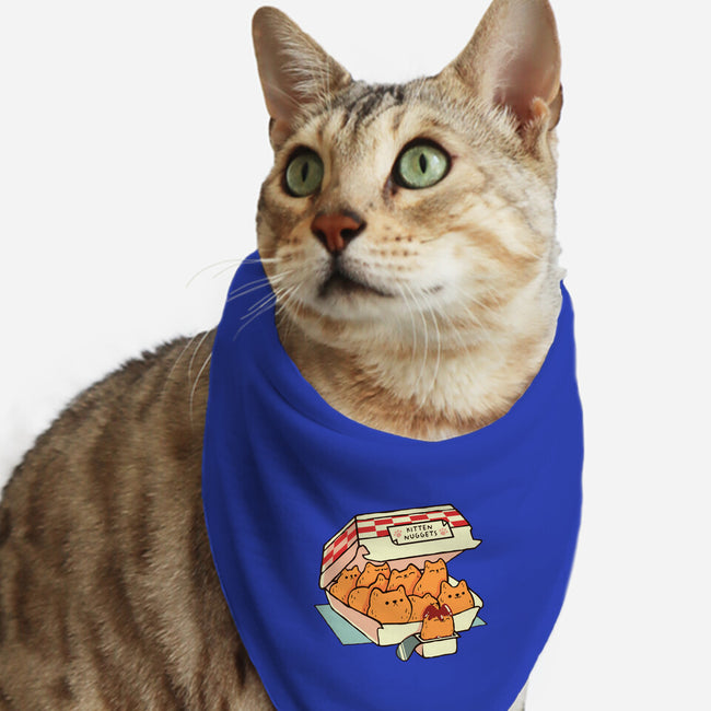 Kitten Nuggets-Cat-Bandana-Pet Collar-tobefonseca