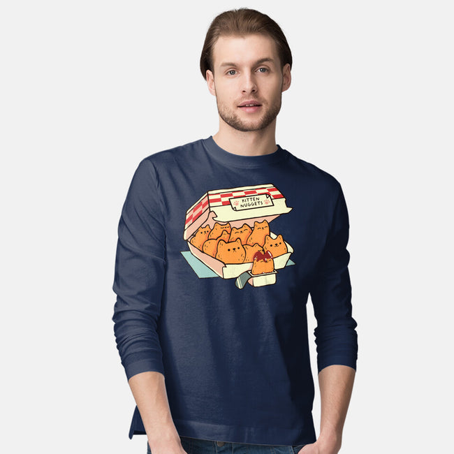 Kitten Nuggets-Mens-Long Sleeved-Tee-tobefonseca