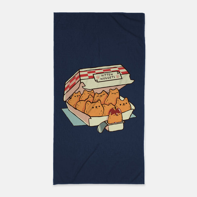 Kitten Nuggets-None-Beach-Towel-tobefonseca