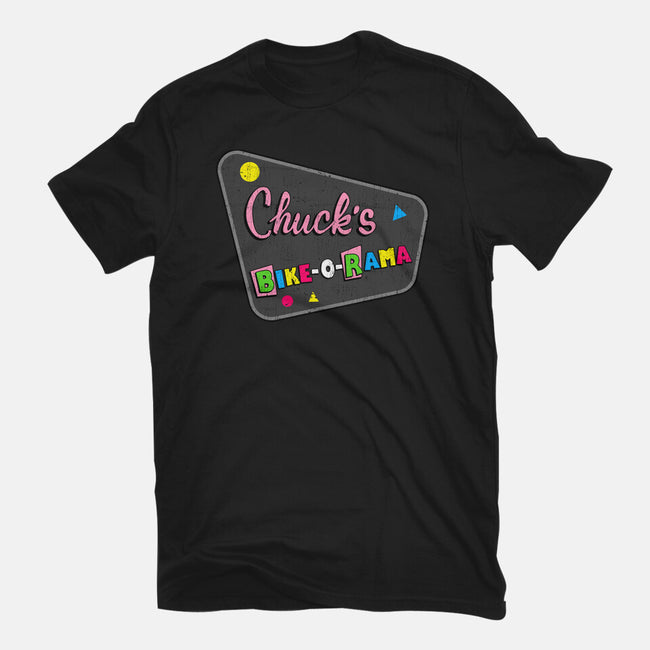 Chuck's Bike-O-Rama-Womens-Basic-Tee-sachpica