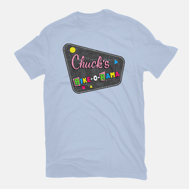 Chuck's Bike-O-Rama-Womens-Basic-Tee-sachpica