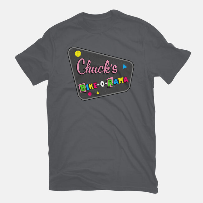 Chuck's Bike-O-Rama-Womens-Basic-Tee-sachpica