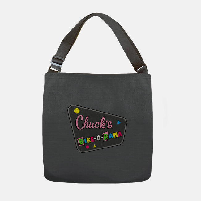 Chuck's Bike-O-Rama-None-Adjustable Tote-Bag-sachpica