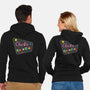 Chuck's Bike-O-Rama-Unisex-Zip-Up-Sweatshirt-sachpica