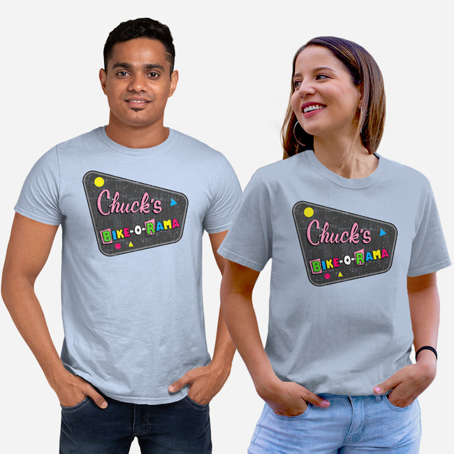 Chuck's Bike-O-Rama-Unisex-Basic-Tee-sachpica