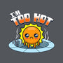 I'm Too Hot-None-Removable Cover w Insert-Throw Pillow-Boggs Nicolas