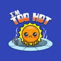 I'm Too Hot-None-Removable Cover w Insert-Throw Pillow-Boggs Nicolas