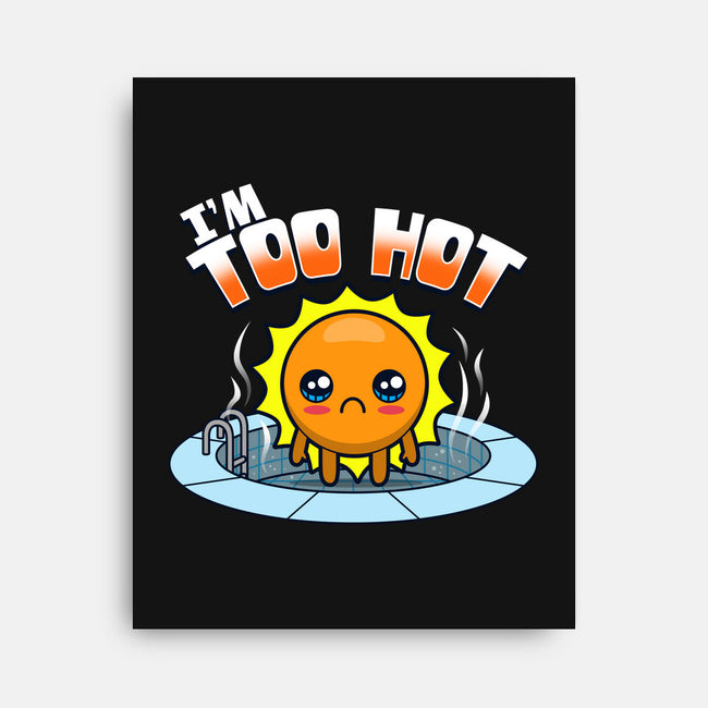 I'm Too Hot-None-Stretched-Canvas-Boggs Nicolas