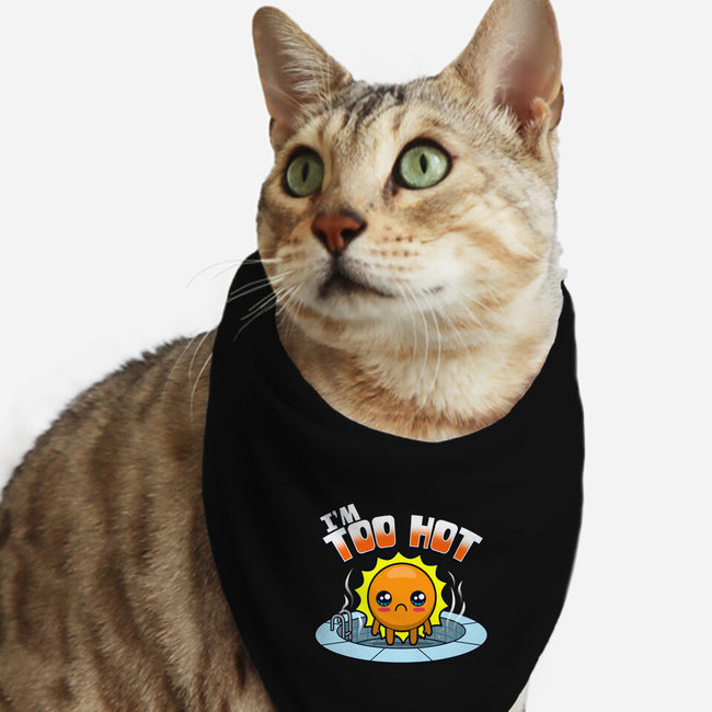 I'm Too Hot-Cat-Bandana-Pet Collar-Boggs Nicolas