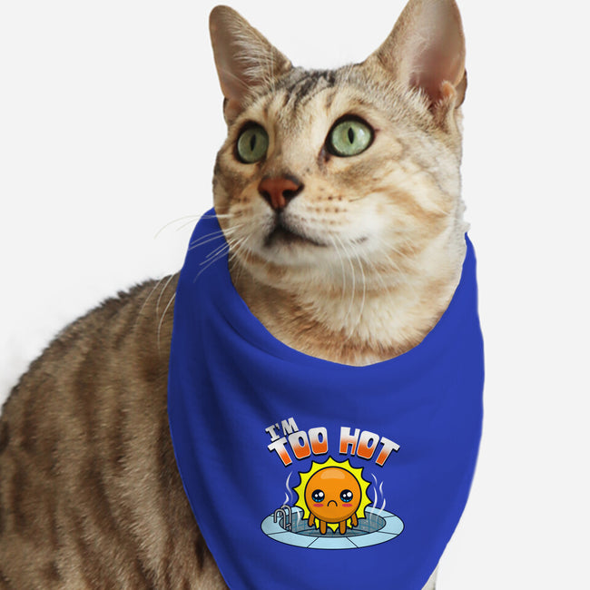 I'm Too Hot-Cat-Bandana-Pet Collar-Boggs Nicolas