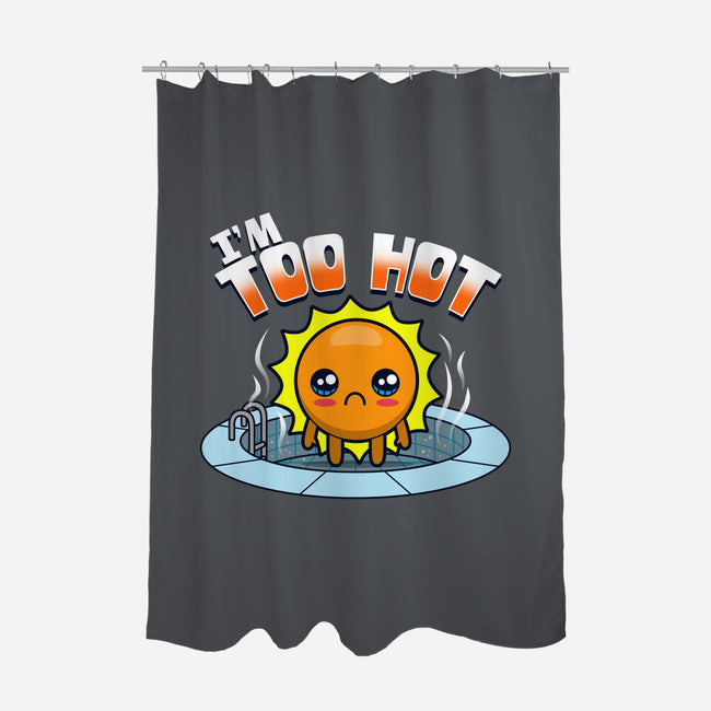 I'm Too Hot-None-Polyester-Shower Curtain-Boggs Nicolas