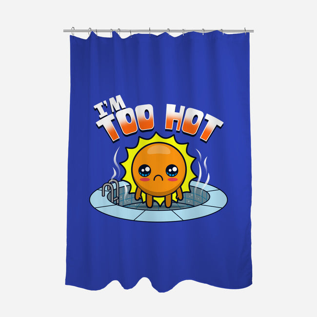 I'm Too Hot-None-Polyester-Shower Curtain-Boggs Nicolas