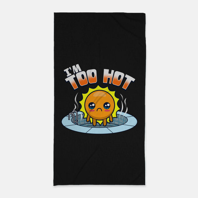 I'm Too Hot-None-Beach-Towel-Boggs Nicolas