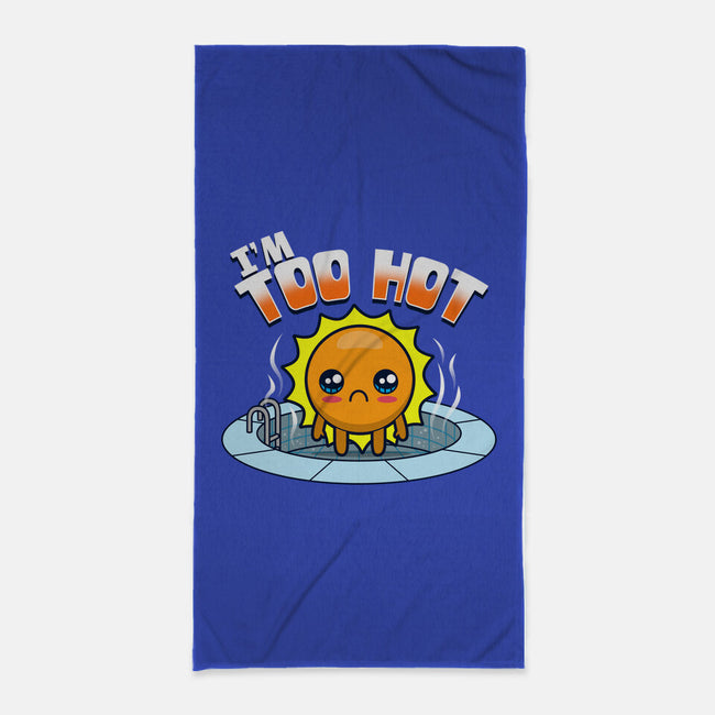 I'm Too Hot-None-Beach-Towel-Boggs Nicolas