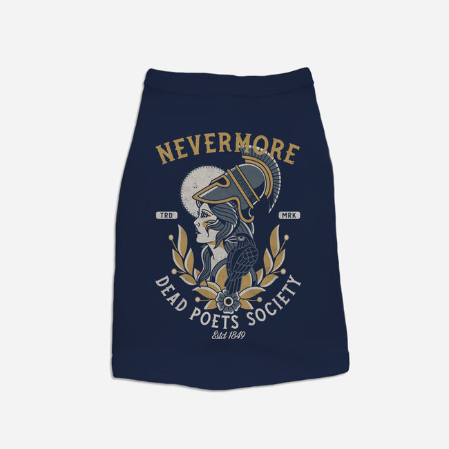Nevermore Dead Poets Society-Cat-Basic-Pet Tank-Nemons