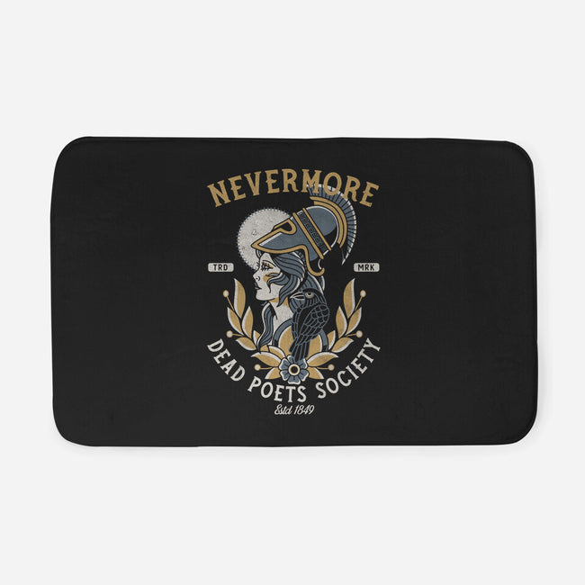 Nevermore Dead Poets Society-None-Memory Foam-Bath Mat-Nemons