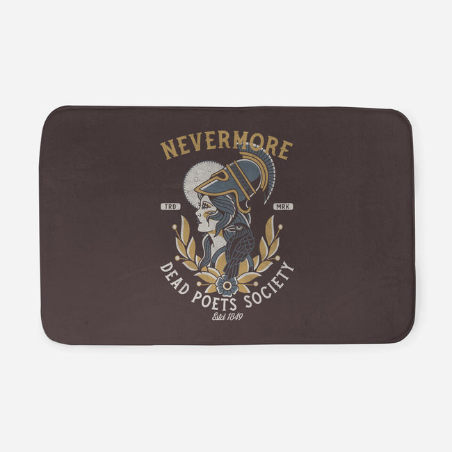 Nevermore Dead Poets Society-None-Memory Foam-Bath Mat-Nemons