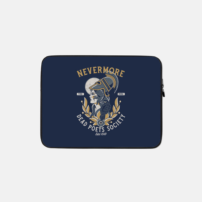 Nevermore Dead Poets Society-None-Zippered-Laptop Sleeve-Nemons