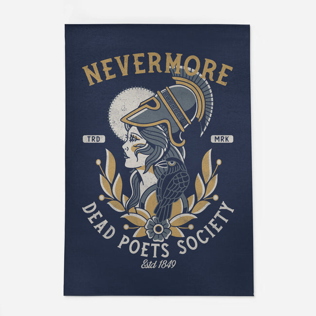 Nevermore Dead Poets Society-None-Outdoor-Rug-Nemons