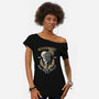 Nevermore Dead Poets Society-Womens-Off Shoulder-Tee-Nemons