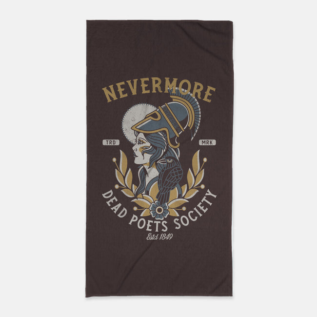 Nevermore Dead Poets Society-None-Beach-Towel-Nemons