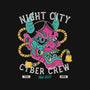 Night City Cyber Crew-Womens-Off Shoulder-Tee-Nemons