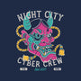 Night City Cyber Crew-Youth-Pullover-Sweatshirt-Nemons