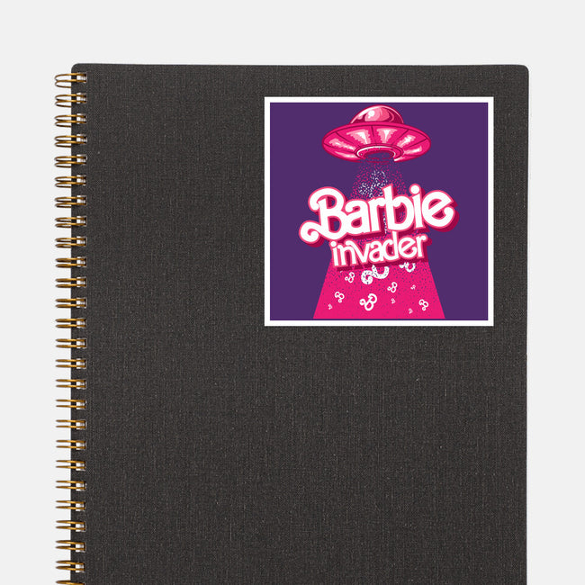 Barbie Invader-None-Glossy-Sticker-spoilerinc