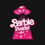 Barbie Invader-None-Non-Removable Cover w Insert-Throw Pillow-spoilerinc