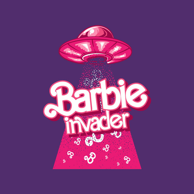 Barbie Invader-None-Non-Removable Cover w Insert-Throw Pillow-spoilerinc