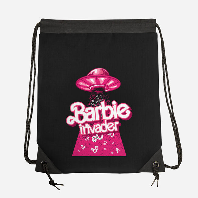 Barbie Invader-None-Drawstring-Bag-spoilerinc